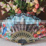 Spanish Style Plastic Hand Foldable Fan thumbnail-2