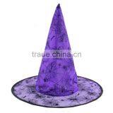 Hallowmas Cuspidal Witch Hat With Printed thumbnail-4