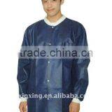 pp Lab Coat With Knit Collar and Wrists thumbnail-1