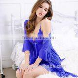 Women's Sexy Lingerie Babydoll Sleepwear Underwear ,Womens Ladies Girls Sexy Elegant Kimono Satin,Babydoll Chemise Lingerie Set thumbnail-3