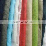 55%linen 45%cotton Solid Dye Cheap Shirting/pantds Woven Fabric Wholesale Linen Fabric