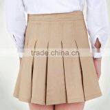 British Khaki Student Girl Skirt All-match Autumn Dress Pleated Skirt thumbnail-4