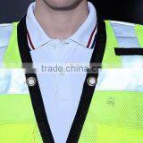 2017 High Visibility Reflective Mesh Safety Vest With Pocket thumbnail-2