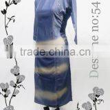 Mirror Work Kurti / Denim Kurti / Latest Long Kurti Designs / Wholesale Kurti / Hand Work Kurti thumbnail-3