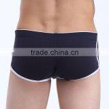 Custom Men's Underwear Factory Price Cotton Boer Shorts Underpants Low Waist Boer Breathable Men's Underwear 8 Color thumbnail-3