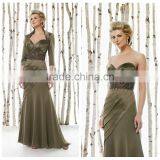 Fashion Design Women Party Beaded Evening Two Piece Prom Dress thumbnail-1