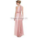 Maxnegio Sexy Fashion Summer Maxi Patchwork Halter Dress With Belt and Tassel Eveing Dress thumbnail-6