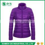 2017 New Product Comfy Windproof Women Winter Ultra Light Down Jacket thumbnail-2