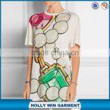 Oversized Printed Cotton t Shirt Printing Asia thumbnail-1