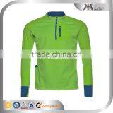 High Quality OEM Sportswear 1/3 Zipper Long Sleeve Men t Shirt thumbnail-1