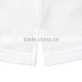 Breathable and Comfortable Short Sleeve Lady Golf Polo Shirts Made of 100% Cotton thumbnail-5