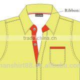 Fashion Designer Bright Colored Short Sleeve Custom Kids Shirt thumbnail-2