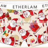 Merry Christmas 88% Polyester 12%Elastic Waist Skin Wear Import China Sexy Young Men Underwear thumbnail-2
