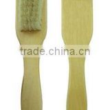 Two side 100% horse hair shoe brush