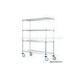 Sell 4-Tier Heavy Duty Wire Shelving With Casters thumbnail-1