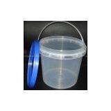 2Litre Plastic Bucket ,Clear Buckets With Lid thumbnail-3