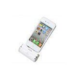 Portable 3000mAh iPhone 4 / 4S / 5 External Battery Charger, Rechargeable Batteries