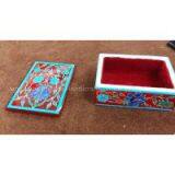 Marble Inlay Boxes, Marble Jewellery Box, Decorative Marble Box, Marble Small Box, Round Marble Box, White M