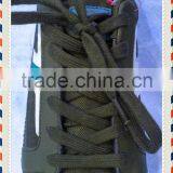 2015 New 100% Cotton Flat Shoelaces for Wholesale