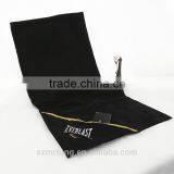 High Quality Microfiber Fitness Towel Sports Towel Gym Towel With Zip Pocket thumbnail-1