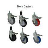 European-style Elastic Blue Rubber Caster Industrial Series thumbnail-2