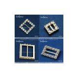 Rhinestone Metal Square Buckles