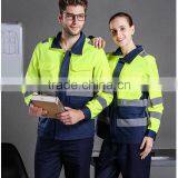 New Fashion Yellow Safety Reflective Jacket Unisex Workwear thumbnail-2