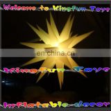 Shining/bright/lighting decorative inflatable LED star