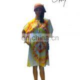 Hot Design Wholesale Cheap Price Beach Wear Tiedye Maxi Dress.