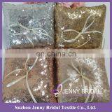 RP02 Cheap Silver Sequin Deorative Wedding Ring Bearer Pillow thumbnail-4