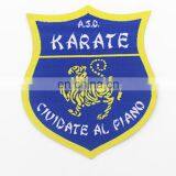 Custom Triangle Shape Cheap Woven Patch