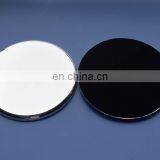 Silver Plating Coaster Full Blank Fully Metal Coaster Logo Can be Laser Coasters thumbnail-1