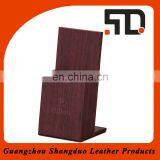 Best Selling Human Leather Cover Antique Remote Control Rack on Promotional