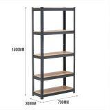 Light duty small wooden open shelf units