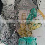 30x60cm Black Commercial Spring Trap Collapsible PE Plastic Coated Wire Lobster Trap Fish Traps thumbnail-2