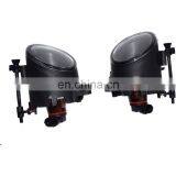 Pair Front Bumber Fog Light Driving Lamp Clear Lens Kit For Audi A4 B6 Sedan thumbnail-2