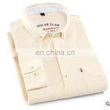 Wholesale Long Sleeve Compression Linen Shirt Solid Color Casual Shirts thumbnail-4