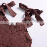 Ins 2019 SUMMER Girls Romper Newborn Baby Girl Romper Jumpsuit Baby Boy 3colors Free Ship thumbnail-6