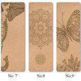 Non-slip Natural Cork Yoga Mat With Custom Printed Design thumbnail-3