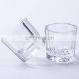 Nail Art Equipment Mini Bowl Cups Glass Dappen Dish for Nail Art Acrylic Liquid Powder