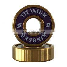 Titanium Coated High Speed Ball Skate Bearing thumbnail-1
