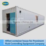 40feet Container House for Prominent Fluid Controlling Equipment Company