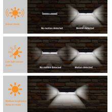 IP65 Waterproof PIR Motion Sensor Solar Wall Mounted Light 118 LEDS Outdoor Solar Lamp For Garden Street Light Cold Lighting thumbnail-4