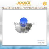 1/2 Inch Brass Faucet Angle Valve With Blue Zinc Handwheel thumbnail-2