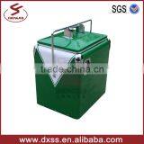 13L Steel Cold Box Samll Cool Chest Retro Portable Ice Cooler thumbnail-4