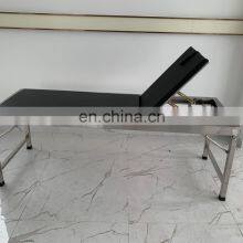 Stainless Steel Type Medical Examination Adjustable Bed for Hospital and Clinic Use thumbnail-3