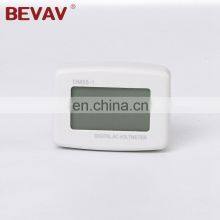 DM55-1 220V AC LCD Digital Voltmeter Plug Header AC110-300V Electronic thumbnail-2