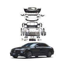 GBT Drop Shipping Car Tuning Parts Mercedes W213 Amg Style Facelift for Mercedes e Class W213 E63 Body Kit e Class thumbnail-1
