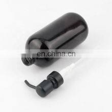 Factory Made Black Foam Packaging Shampoo Pump Kitchen Sink Soap Dispenser Black 500Ml Plastic Bottle With Gold Pump thumbnail-5