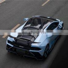 Runde Dry Carbon Fiber Kits For Lamborghini Huracan 580 610 EVO Upgrade Paktechz Body Kit Hood Front Rear Lip Fender Spoiler thumbnail-3